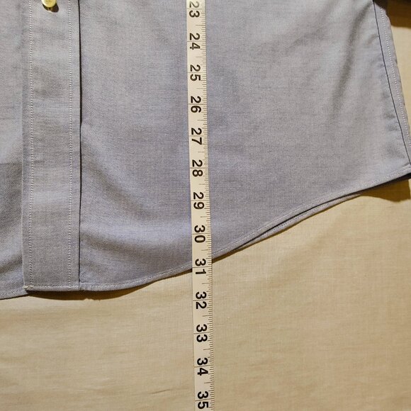 Brooks Brothers 1818 Slim Fit Long Sleeve Dress Shirt 15 1/2-35 - Picture 7 of 9